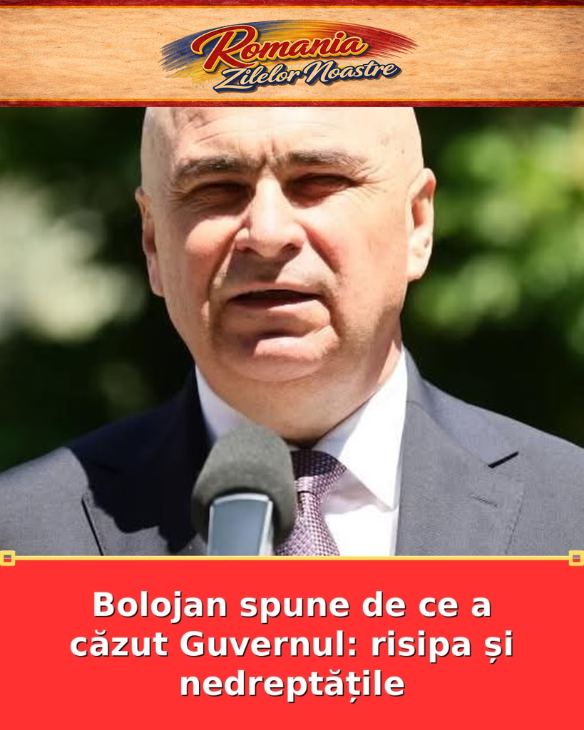Bolojan spune de ce a căzut Guvernul: risipa și nedreptățile