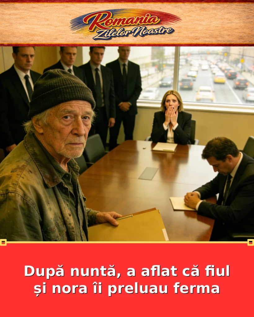 După nuntă, a aflat că fiul și nora îi preluau ferma