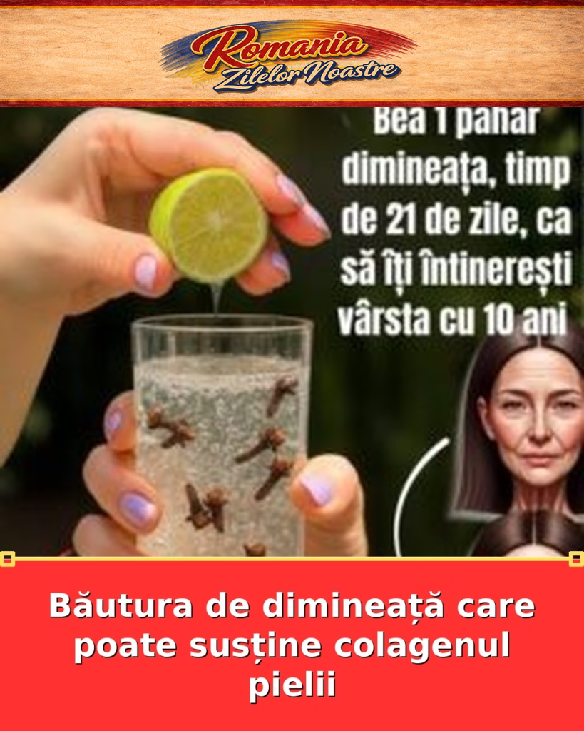 Băutura de dimineață care poate susține colagenul pielii