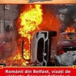 Românii din Belfast, vizați de violențe. Case vandalizate și familii evacuate