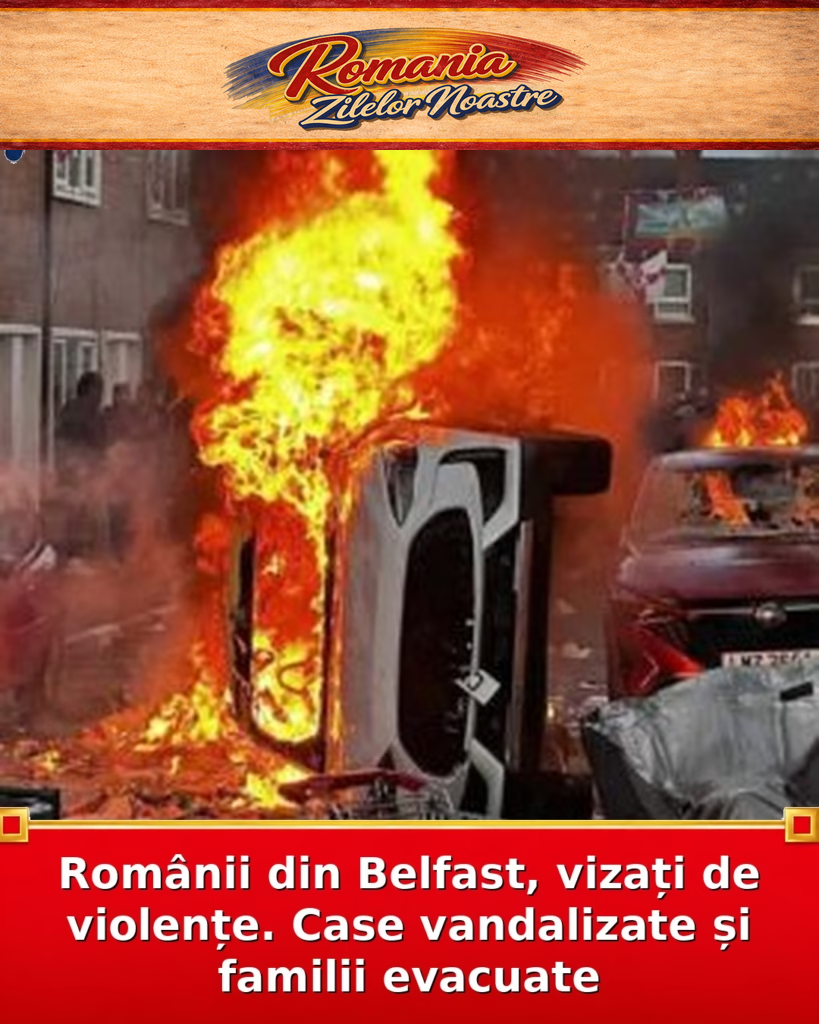 Românii din Belfast, vizați de violențe. Case vandalizate și familii evacuate