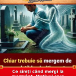 Ce simți când mergi la mormânt. Motivul care apasă pe mulți
