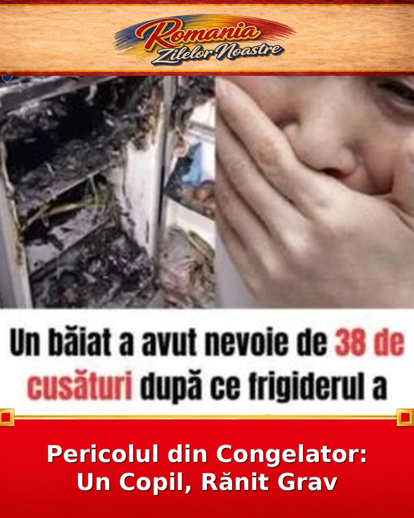 Pericolul din Congelator: Un Copil, Rănit Grav