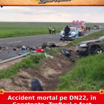 Accident mortal pe DN22, în Constanța. Traficul a fost blocat complet