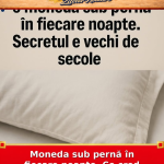 Moneda sub pernă în fiecare noapte. Ce cred oamenii că aduce