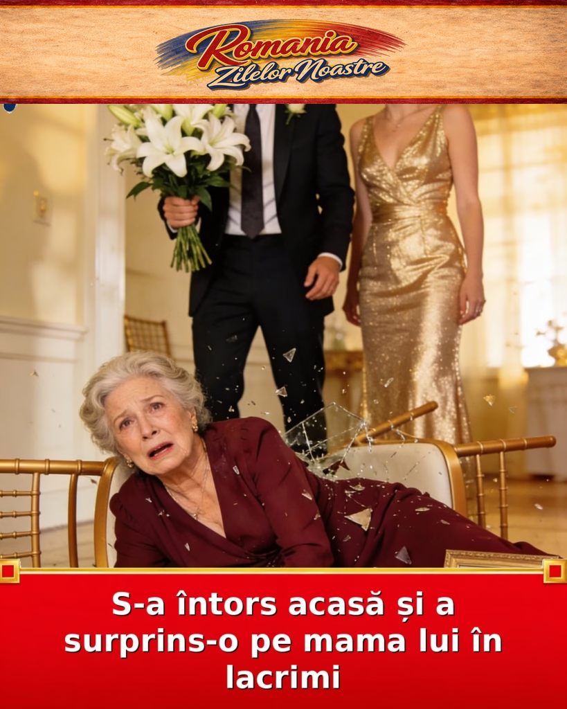 S-a întors acasă și a surprins-o pe mama lui în lacrimi