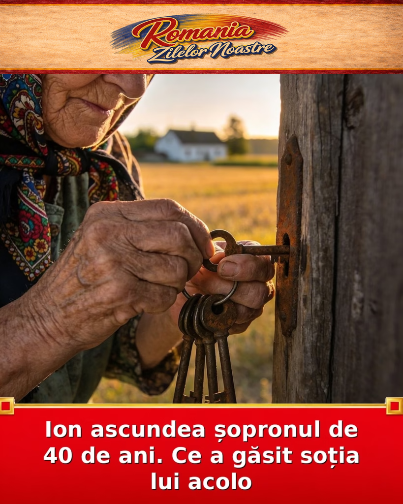 Ion ascundea șopronul de 40 de ani. Ce a găsit soția lui acolo