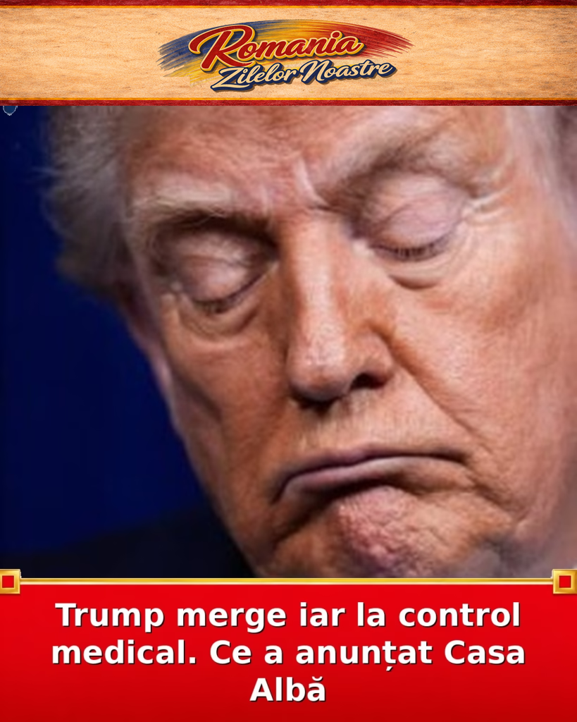 Trump merge iar la control medical. Ce a anunțat Casa Albă