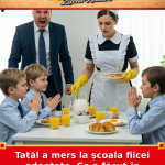 Tatăl a mers la școala fiicei adoptate. Ce a făcut în cantină