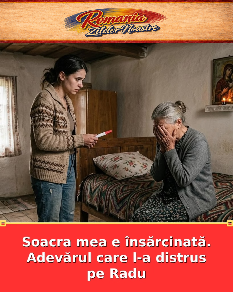 Soacra mea e însărcinată. Adevărul care l-a distrus pe Radu