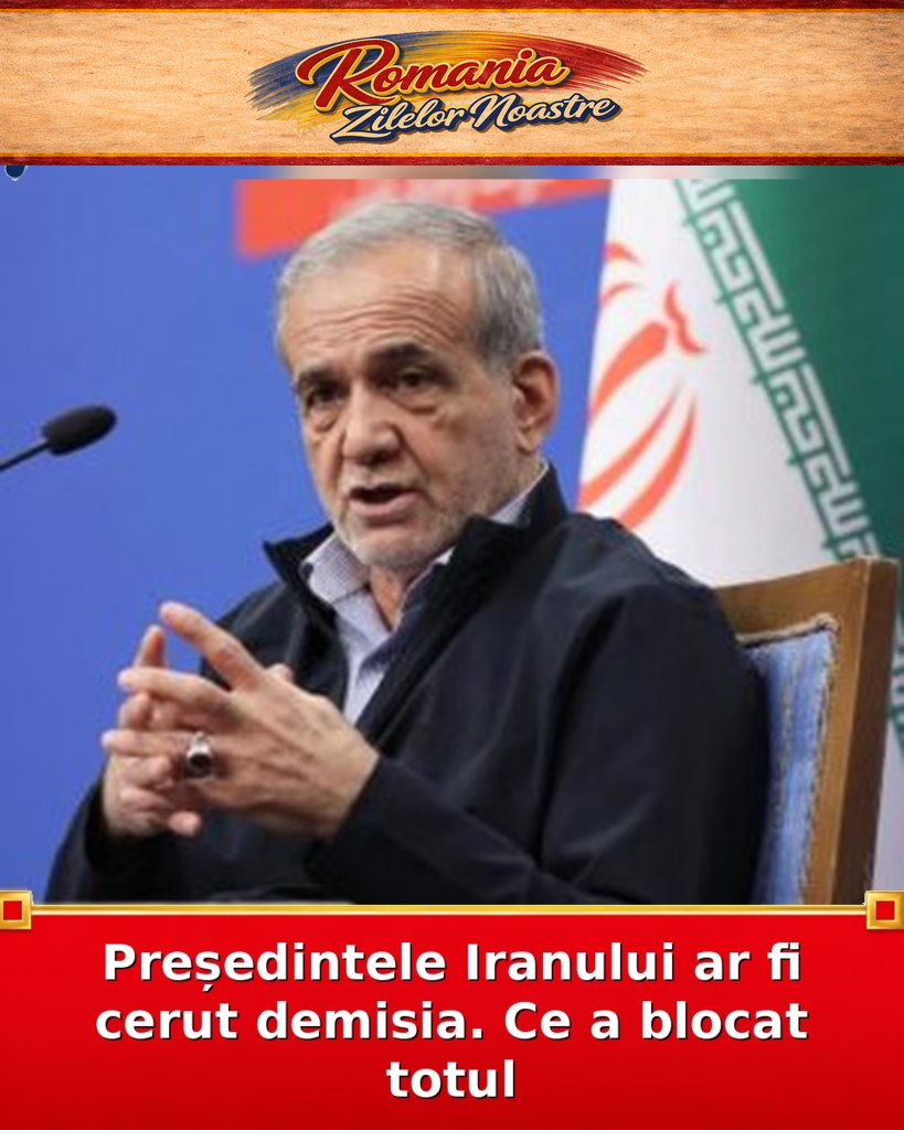 Președintele Iranului ar fi cerut demisia. Ce a blocat totul