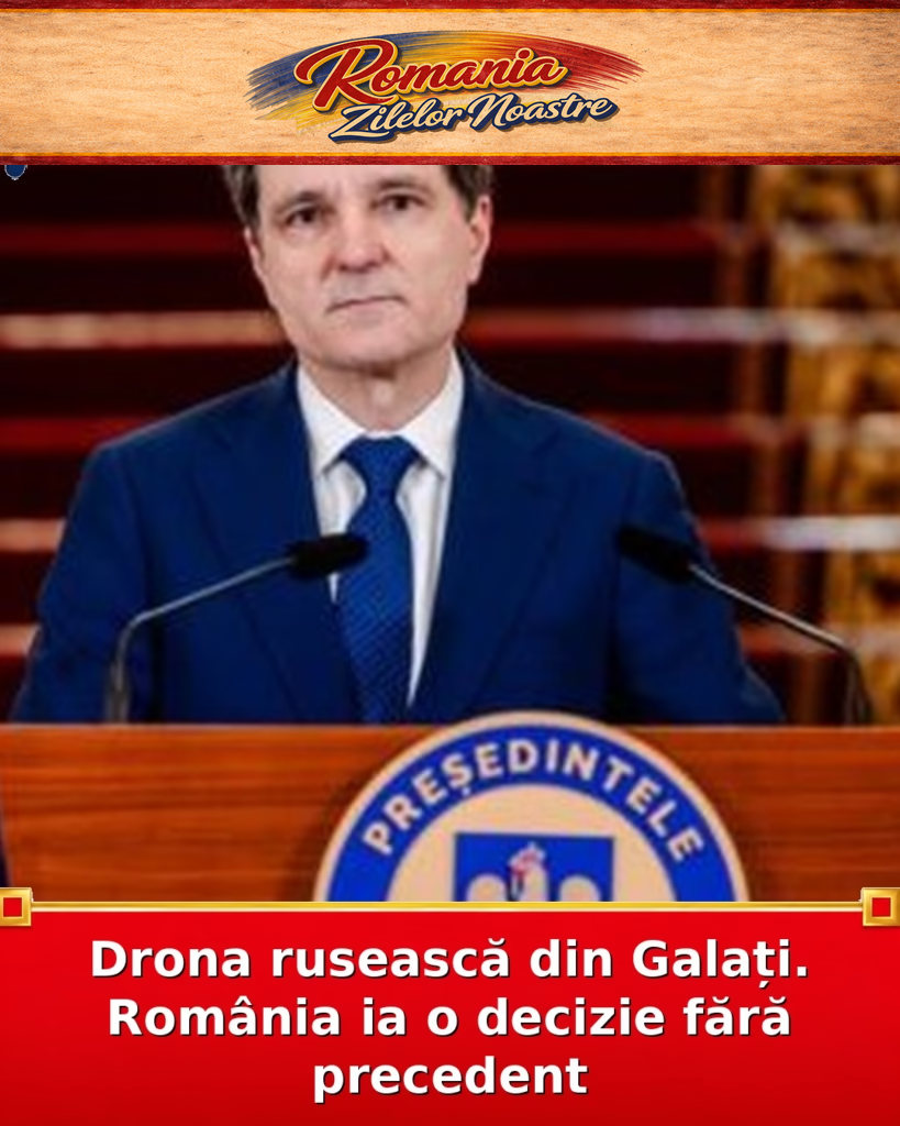 Drona rusească din Galați. România ia o decizie fără precedent
