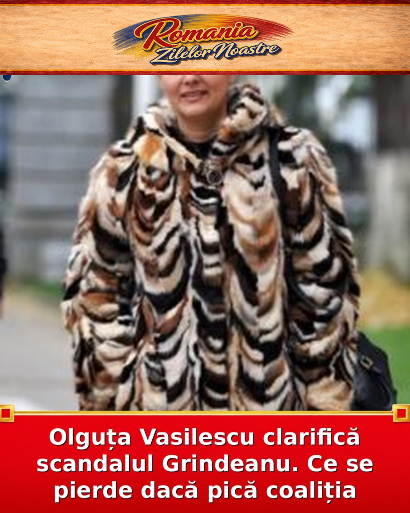 Olguța Vasilescu clarifică scandalul Grindeanu. Ce se pierde dacă pică coaliția