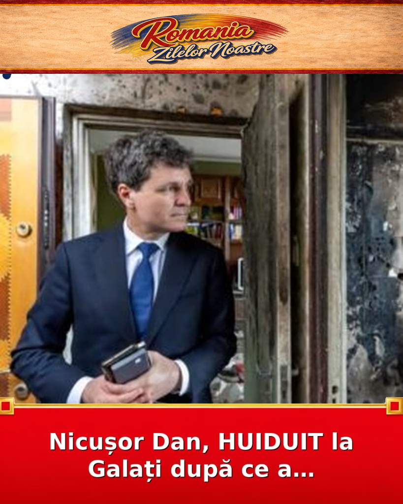 Nicușor Dan, HUIDUIT la Galați după ce a…