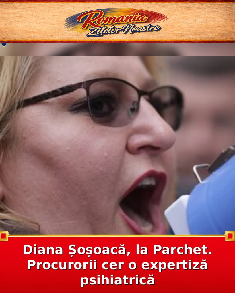 Diana Șoșoacă, la Parchet. Procurorii cer o expertiză psihiatrică