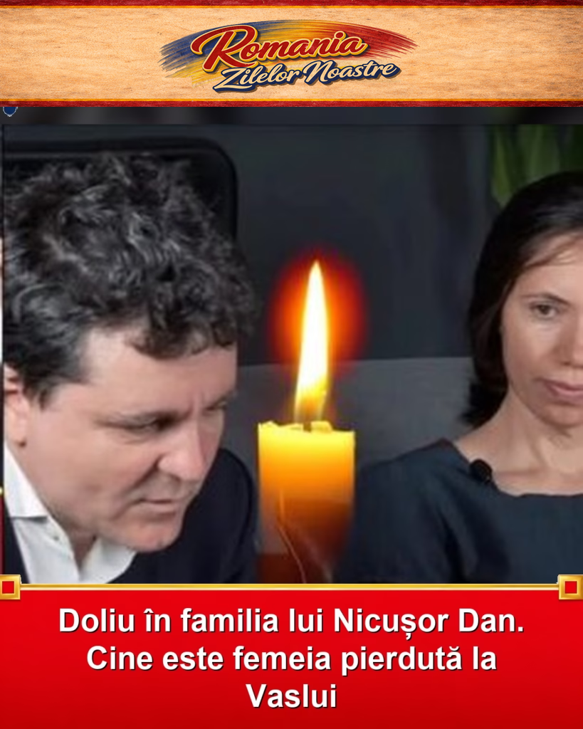Doliu în familia lui Nicușor Dan. Cine este femeia pierdută la Vaslui