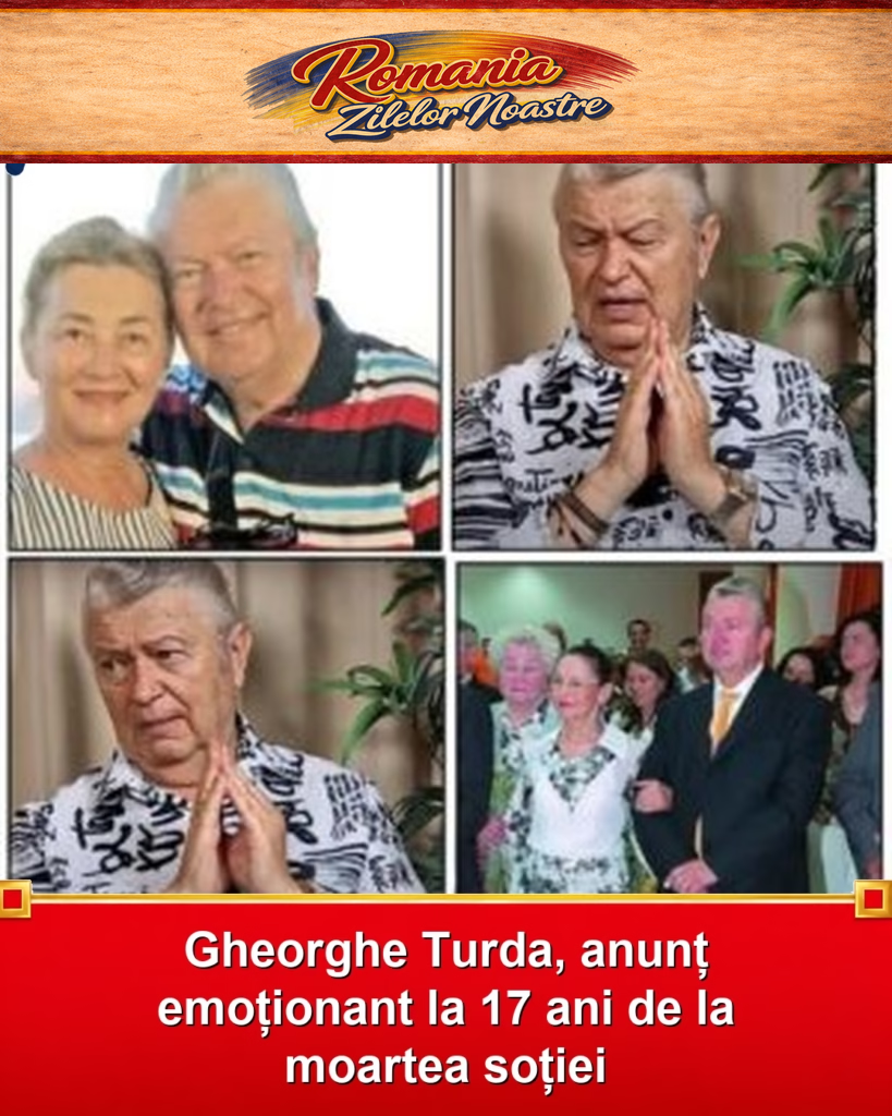 Gheorghe Turda, anunț emoționant la 17 ani de la moartea soției
