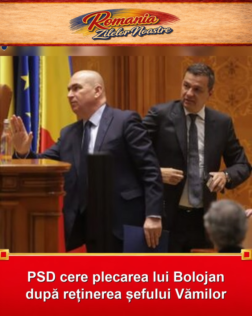 PSD cere plecarea lui Bolojan după reținerea șefului Vămilor