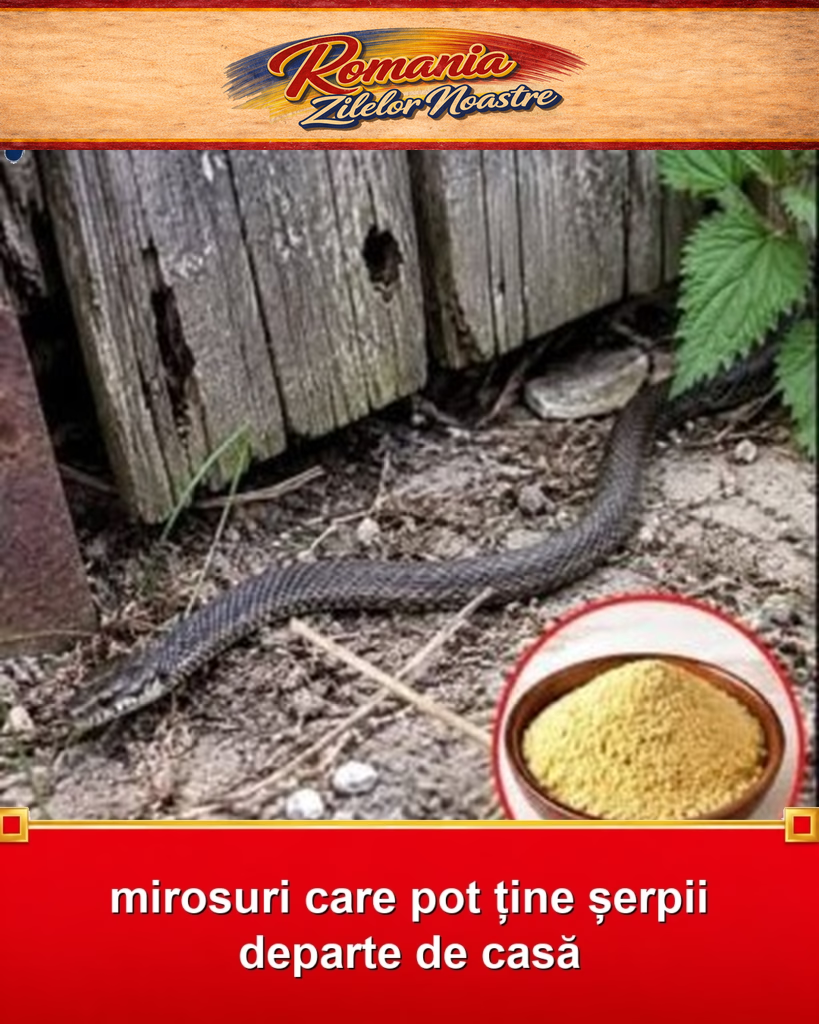 mirosuri care pot ține șerpii departe de casă