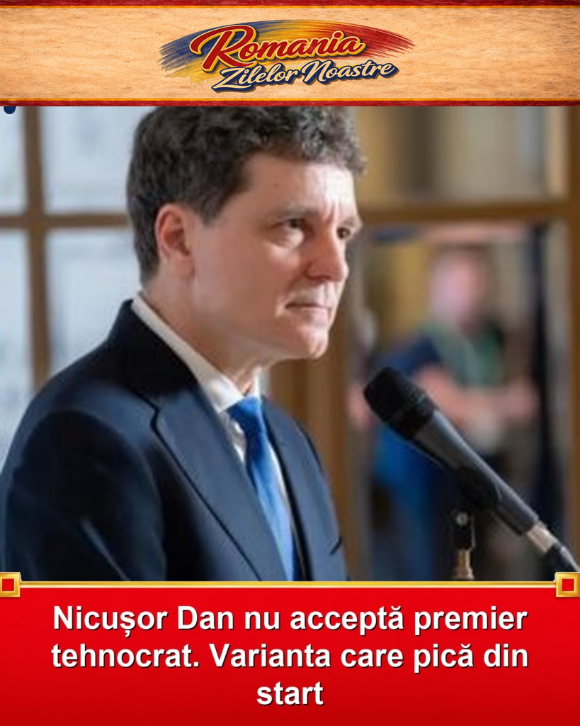 Nicușor Dan nu acceptă premier tehnocrat. Varianta care pică din start