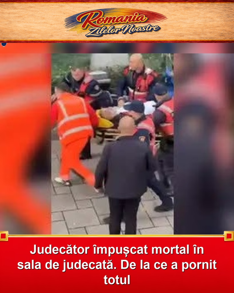 Judecător împușcat mortal în sala de judecată. De la ce a pornit totul