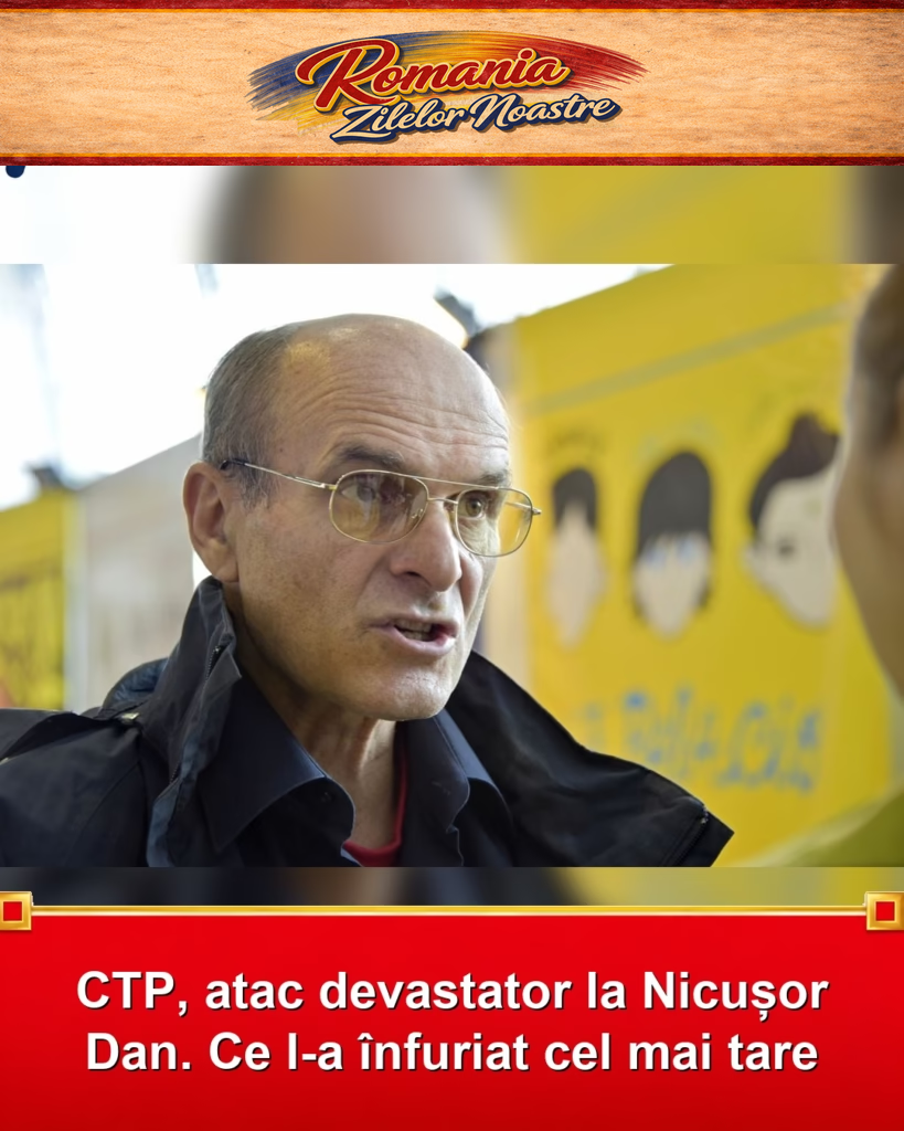 CTP, atac devastator la Nicușor Dan. Ce l-a înfuriat cel mai tare