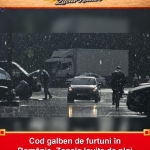 Cod galben de furtuni în România. Zonele lovite de ploi torențiale