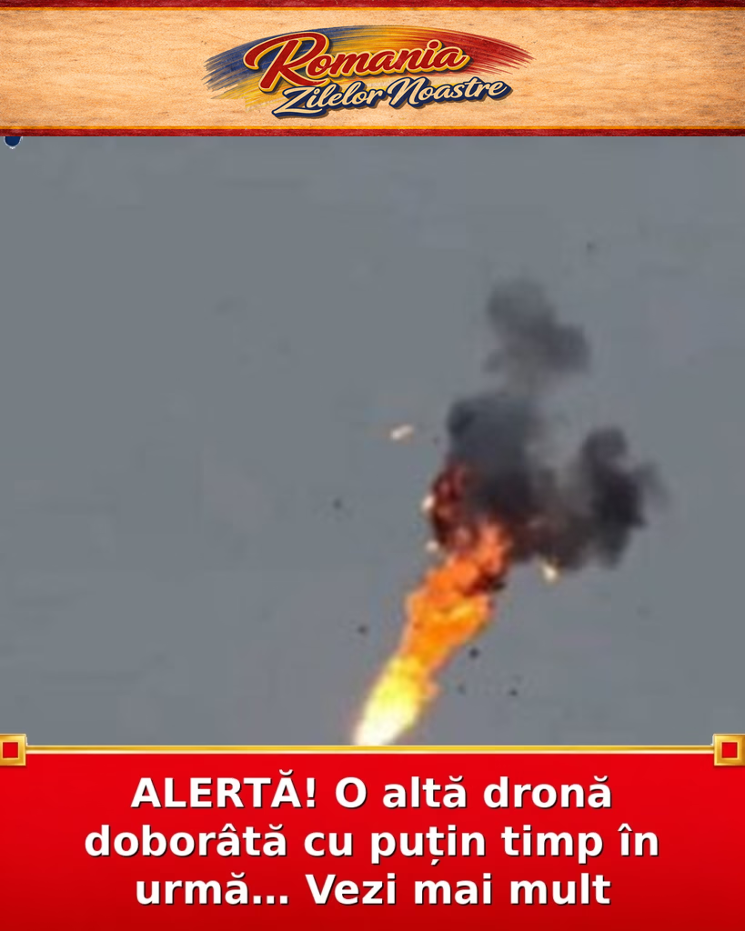 ALERTĂ! O altă dronă doborâtă cu puțin timp în urmă… Vezi mai mult