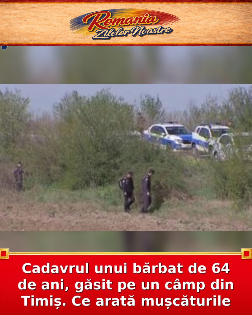Cadavrul unui bărbat de 64 de ani, găsit pe un câmp din Timiș. Ce arată mușcăturile