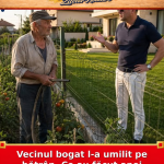 Vecinul bogat l-a umilit pe bătrân. Ce au făcut apoi ceilalți din cartier