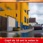 Copil de 10 ani la volan în curte. Cum a murit mama lui