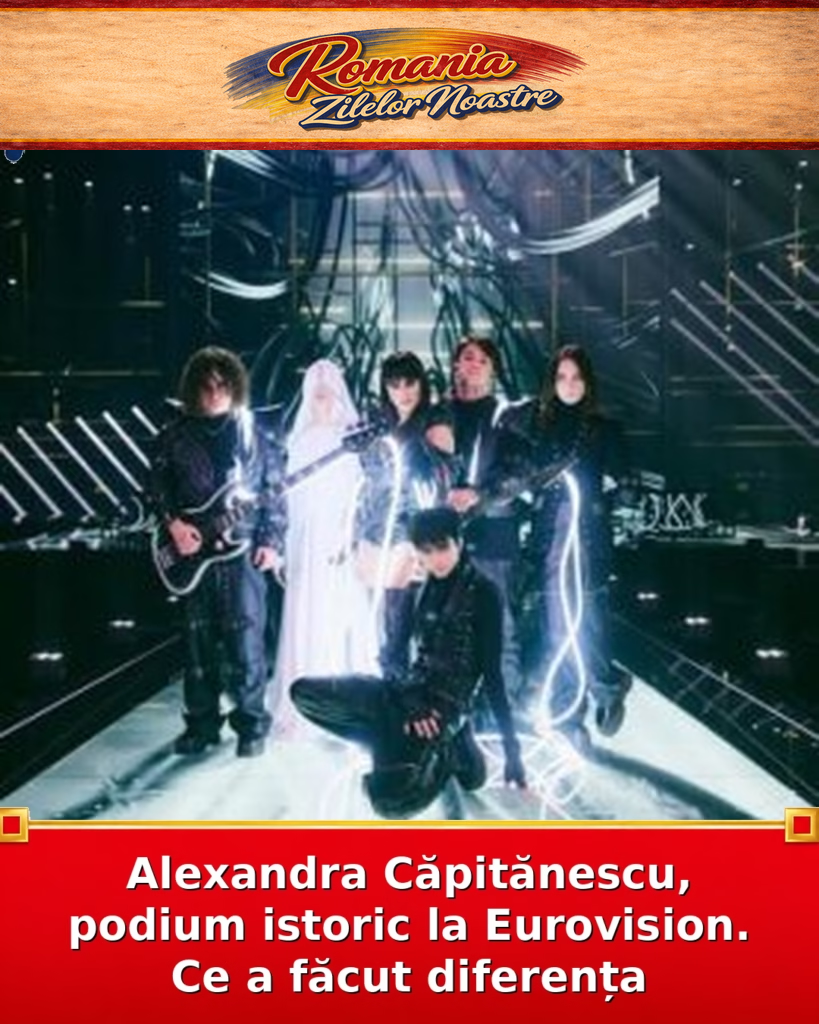 Alexandra Căpitănescu, podium istoric la Eurovision. Ce a făcut diferența