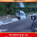 Accident grav pe Transalpina. O femeie a murit pe loc