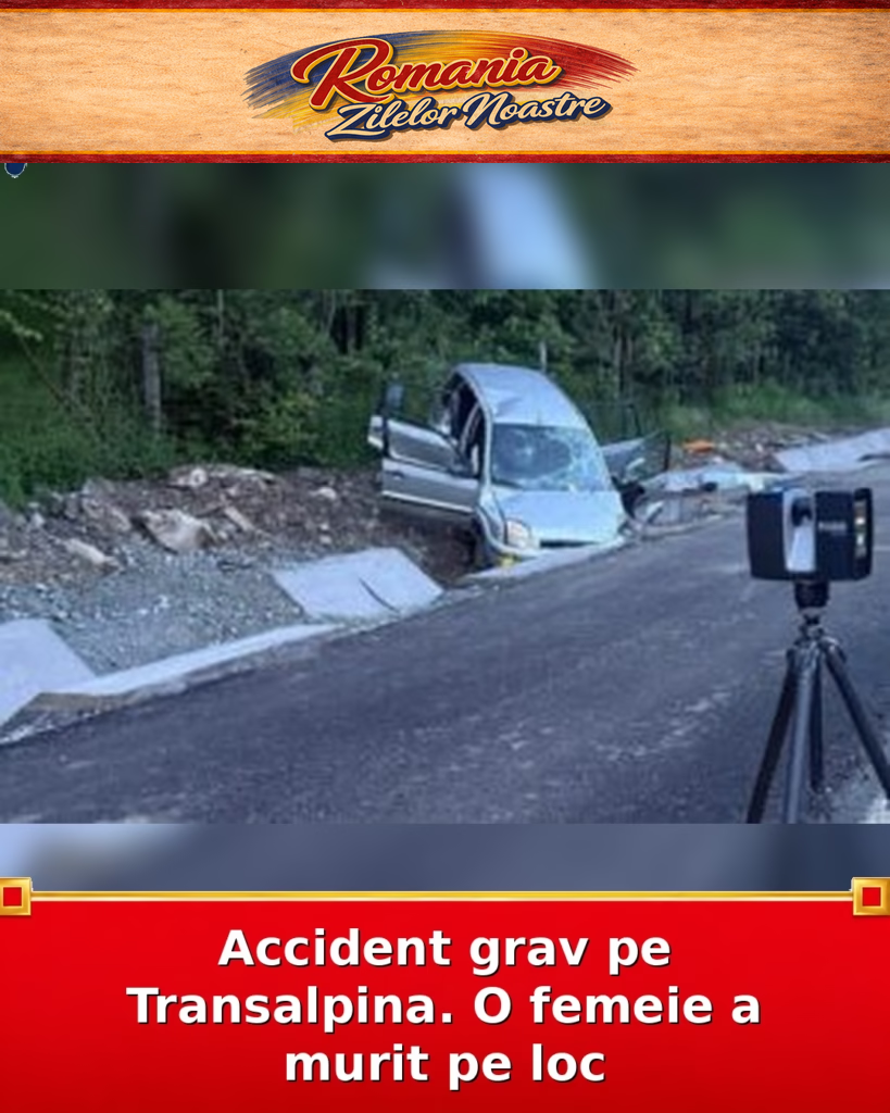 Accident grav pe Transalpina. O femeie a murit pe loc