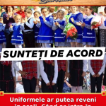 Uniformele ar putea reveni în școli. Când ar intra în vigoare