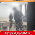 Elev de 14 ani, bătut în clasă. Doi colegi l-au pus să tacă