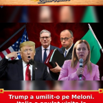 Trump a umilit-o pe Meloni. Italia a anulat vizita la Washington