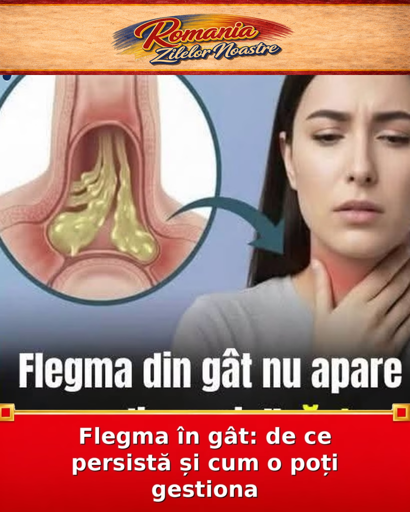 Flegma în gât: de ce persistă și cum o poți gestiona