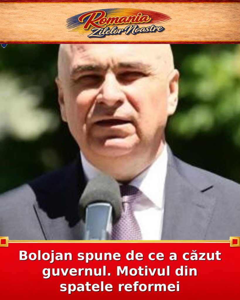 Bolojan spune de ce a căzut guvernul. Motivul din spatele reformei