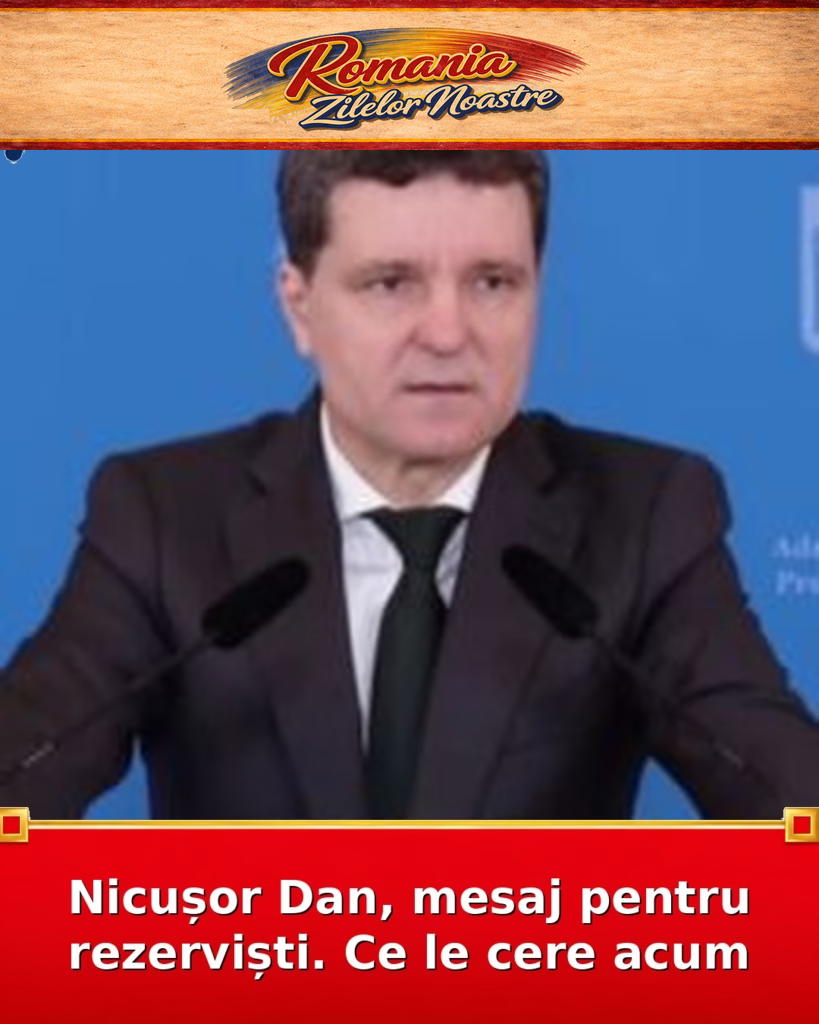 Nicușor Dan, mesaj pentru rezerviști. Ce le cere acum
