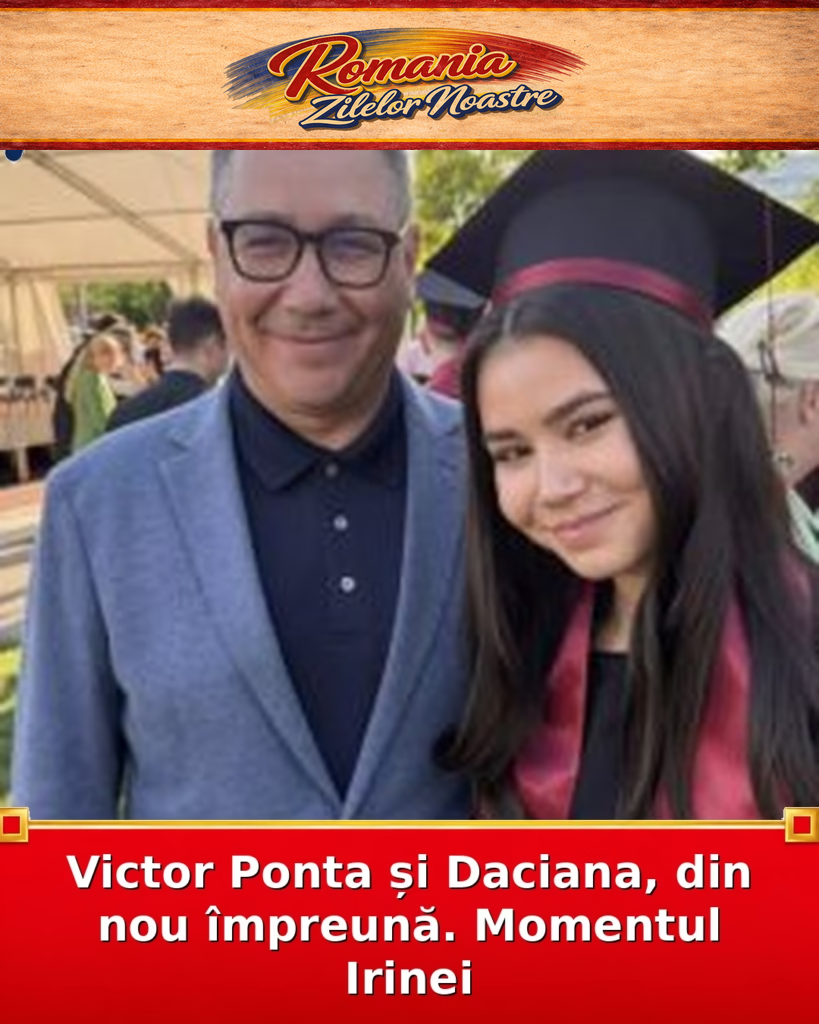 Victor Ponta și Daciana, din nou împreună. Momentul Irinei
