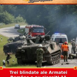 Trei blindate ale Armatei Române s-au ciocnit! 11 militari au…