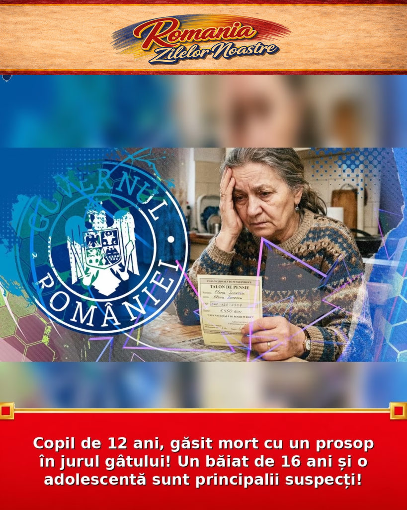 Copil de 12 ani, găsit mort cu un prosop în jurul gâtului! Un băiat de 16 ani și o adolescentă sunt principalii suspecți!