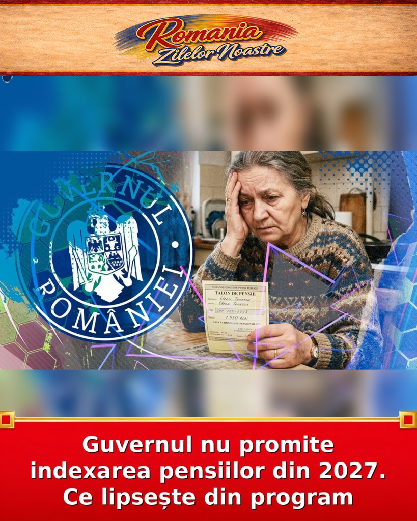 Guvernul nu promite indexarea pensiilor din 2027. Ce lipsește din program