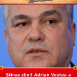 Știrea zilei! Adrian Veștea a plecat de… Vezi mai mult!