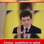 Cheloo, imobilizat la spital după ce a încercat să plece
