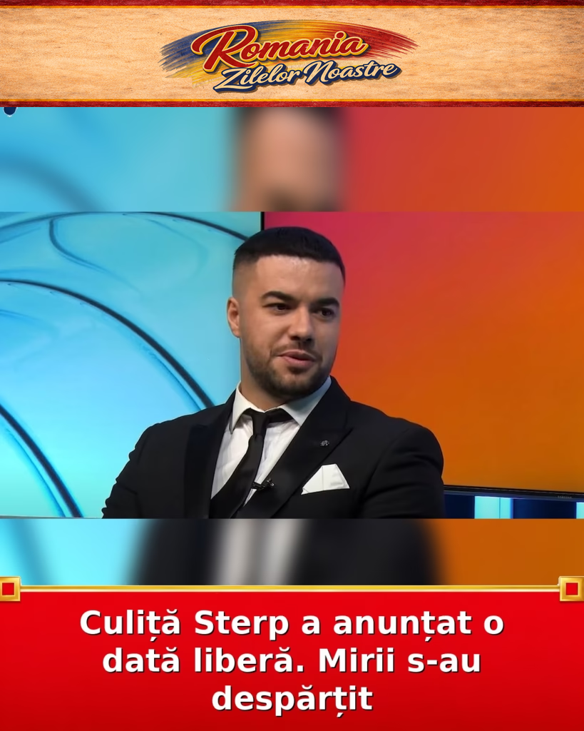 Culiță Sterp a anunțat o dată liberă. Mirii s-au despărțit
