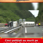 Cinci polițiști au murit pe autostradă. Cum s-a produs tragedia