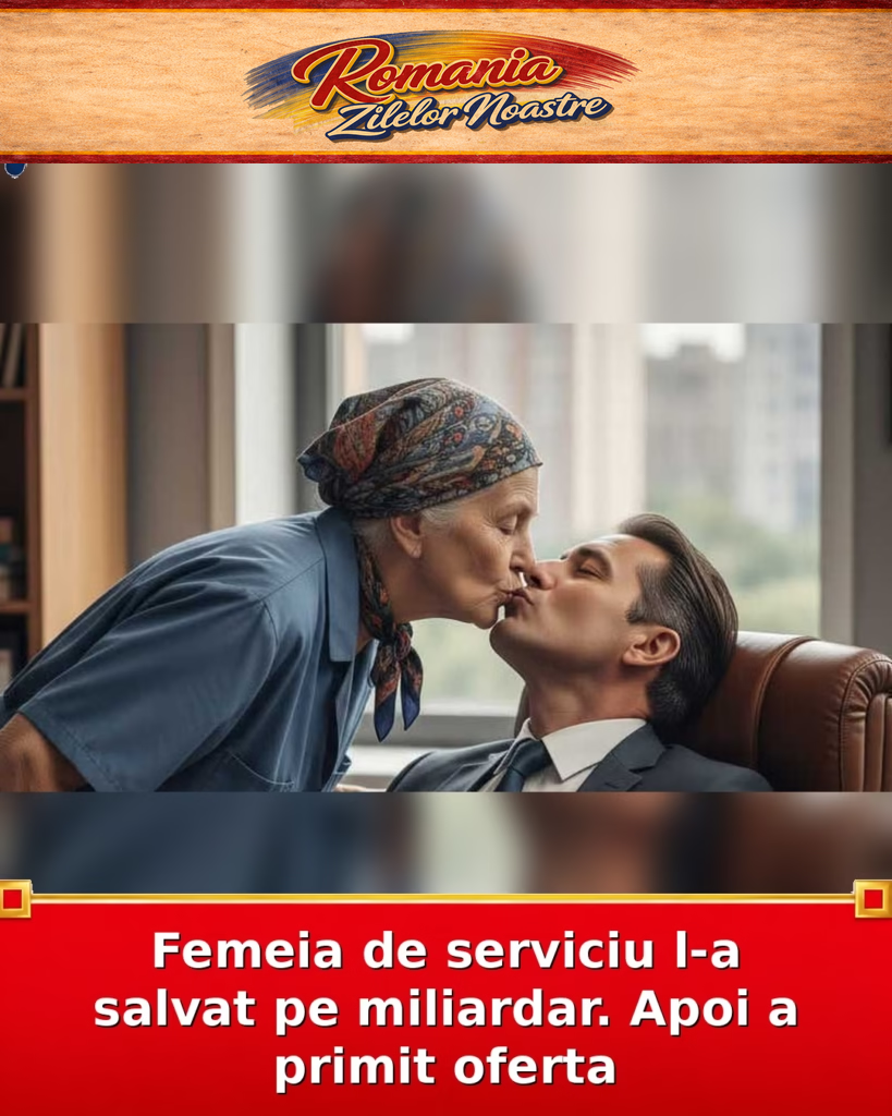 Femeia de serviciu l-a salvat pe miliardar. Apoi a primit oferta