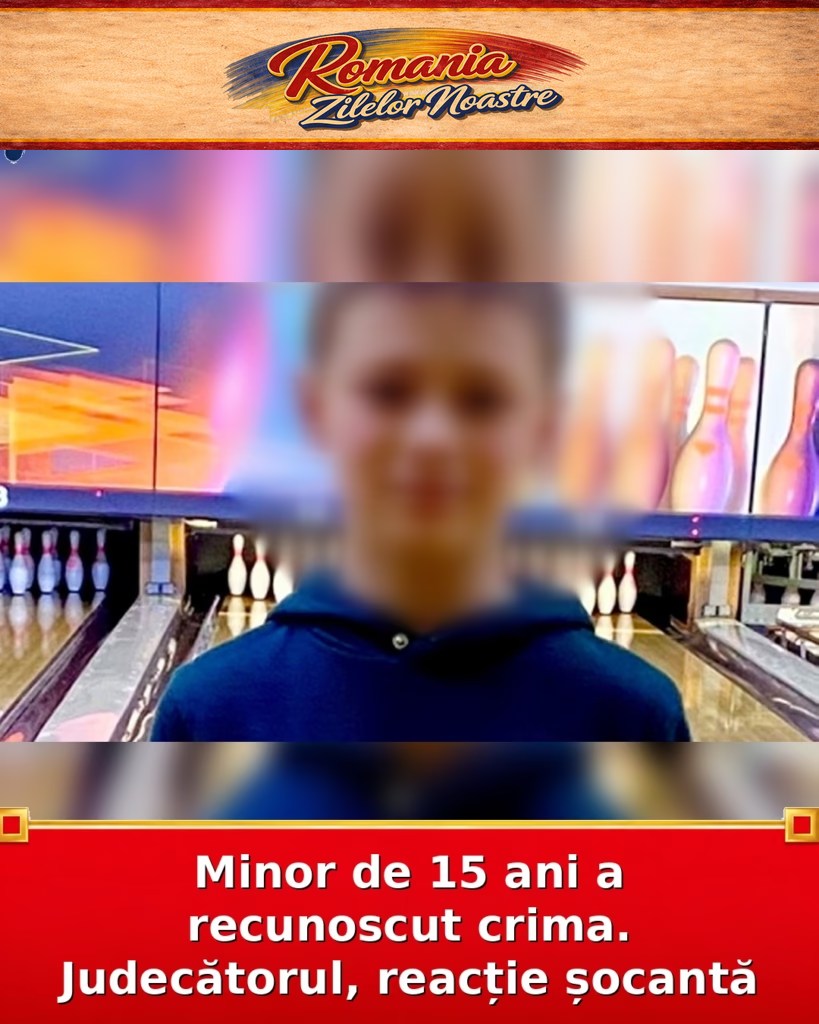 Minor de 15 ani a recunoscut crima. Judecătorul, reacție șocantă